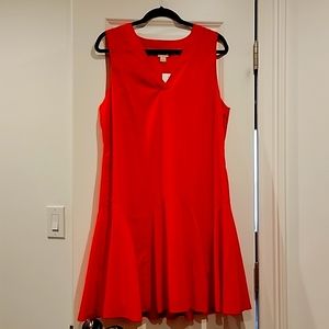 Red Size 12 Shift Dress